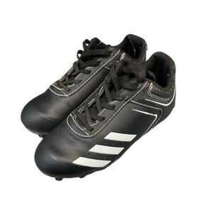 Adidas, Boys Black Soccer Cleats, size 1